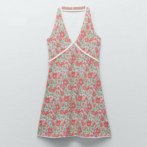 Zara | Dresses | Zara Knit Halter Neck 